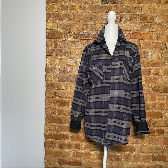 Kenneth Cole New York Other - Kenneth Cole Slim Fit plaid Shacket